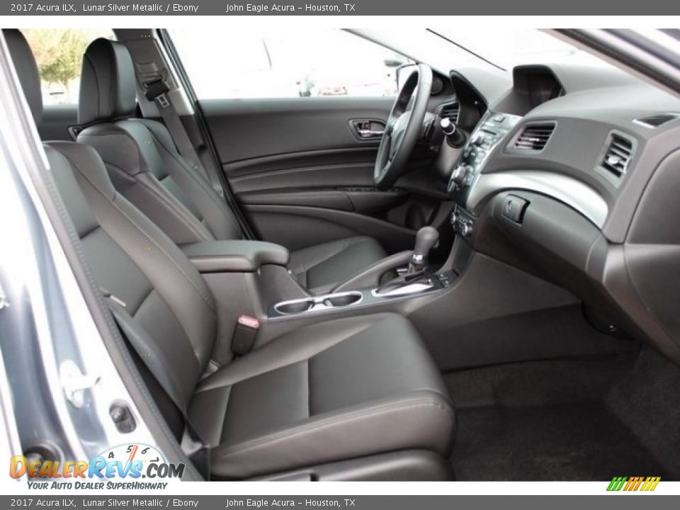 2017 Acura ILX Lunar Silver Metallic / Ebony Photo #22