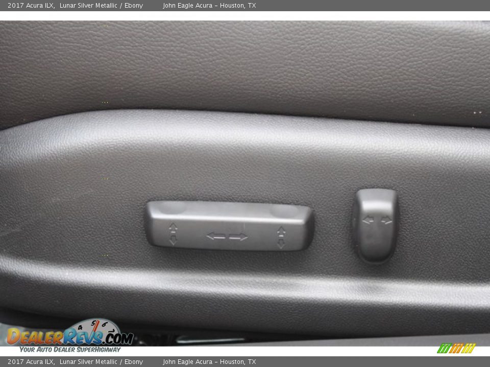 2017 Acura ILX Lunar Silver Metallic / Ebony Photo #25