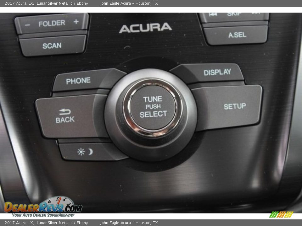 2017 Acura ILX Lunar Silver Metallic / Ebony Photo #31