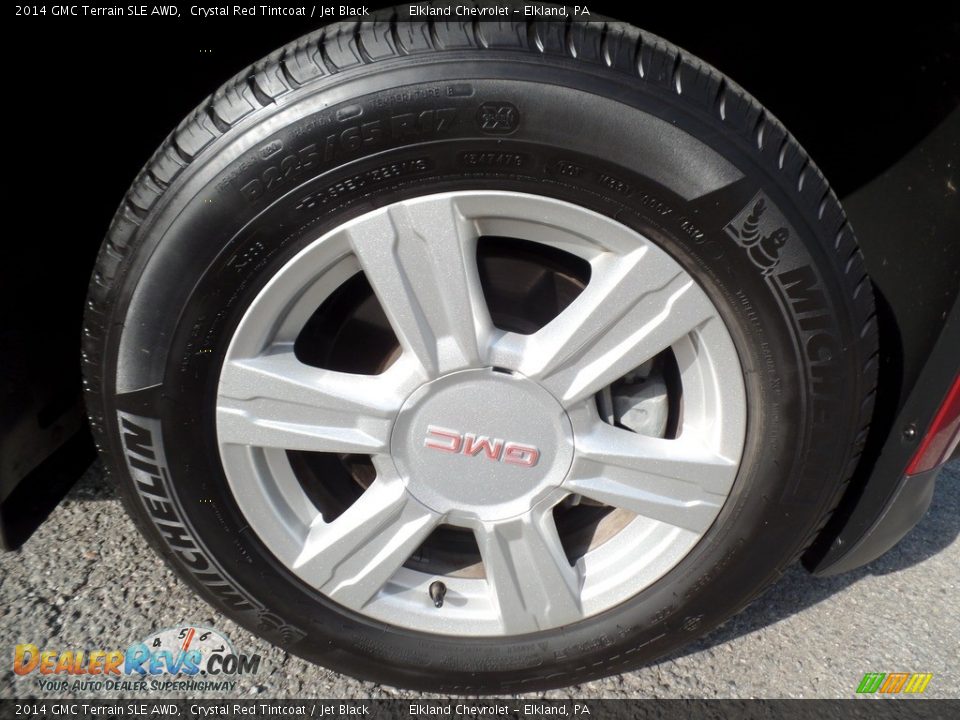2014 GMC Terrain SLE AWD Crystal Red Tintcoat / Jet Black Photo #10