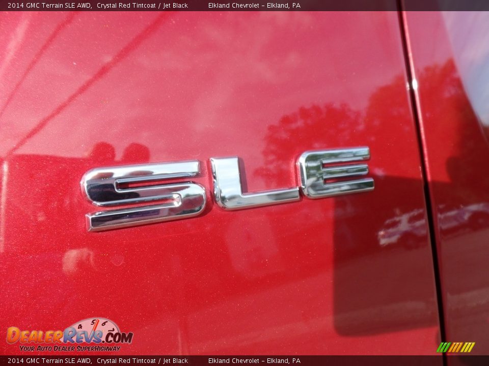 2014 GMC Terrain SLE AWD Crystal Red Tintcoat / Jet Black Photo #11