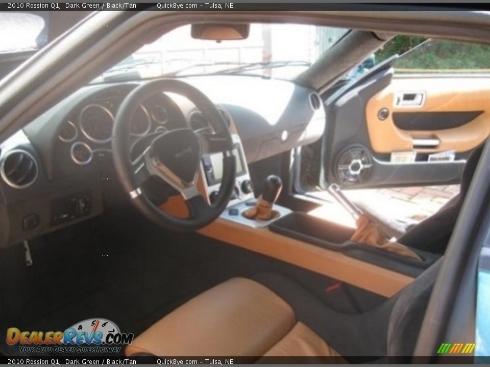 Black/Tan Interior - 2010 Rossion Q1  Photo #5