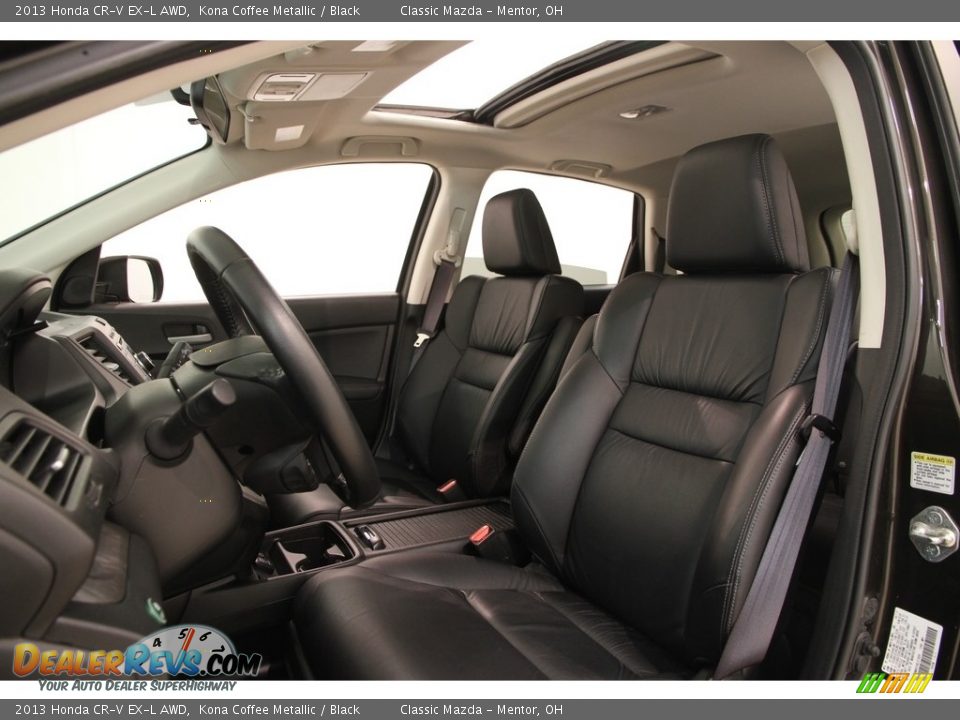 2013 Honda CR-V EX-L AWD Kona Coffee Metallic / Black Photo #6