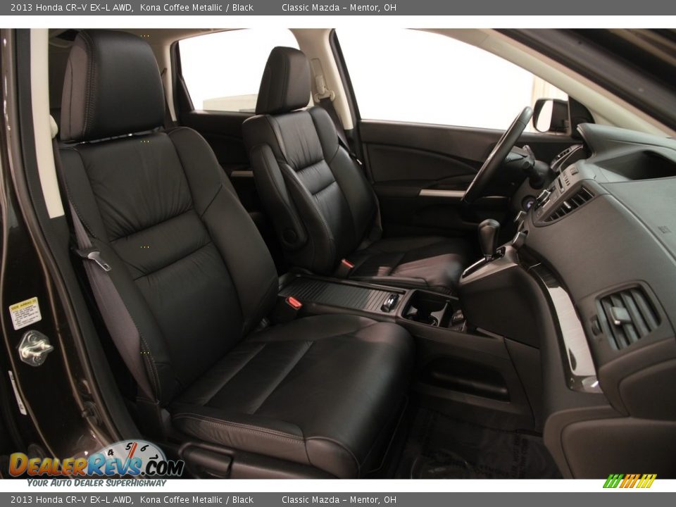 2013 Honda CR-V EX-L AWD Kona Coffee Metallic / Black Photo #13