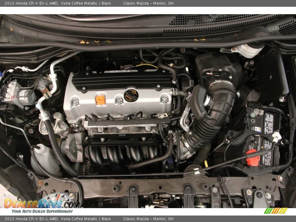 2013 Honda CR-V EX-L AWD Kona Coffee Metallic / Black Photo #16