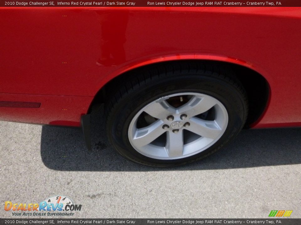 2010 Dodge Challenger SE Inferno Red Crystal Pearl / Dark Slate Gray Photo #3