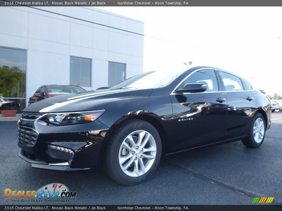2016 Chevrolet Malibu LT Mosaic Black Metallic / Jet Black Photo #1