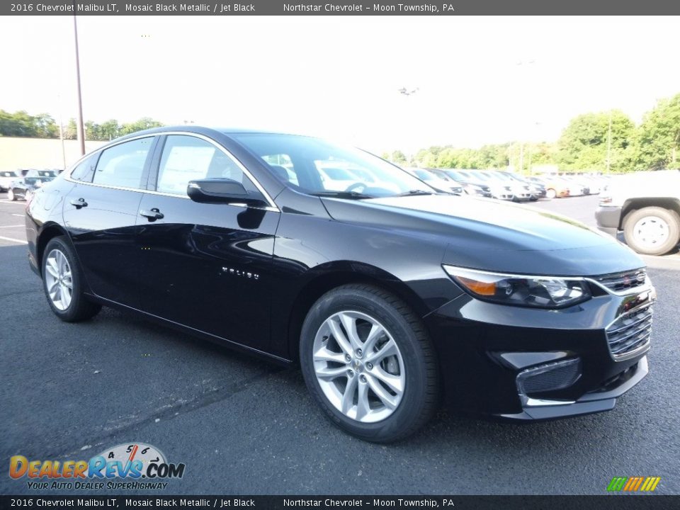 2016 Chevrolet Malibu LT Mosaic Black Metallic / Jet Black Photo #3