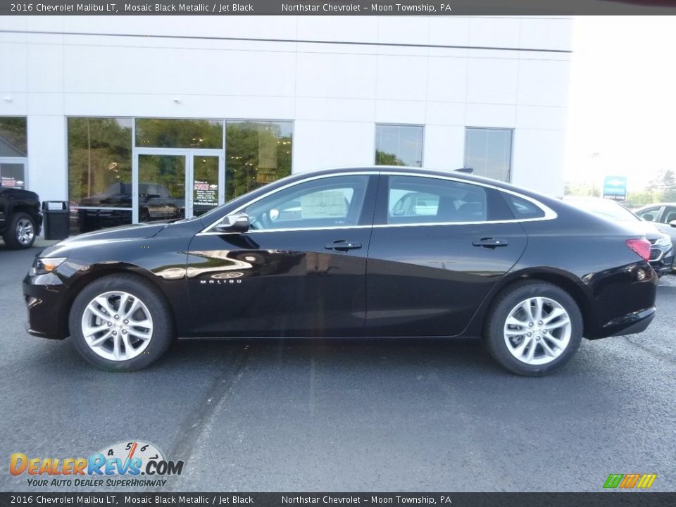 2016 Chevrolet Malibu LT Mosaic Black Metallic / Jet Black Photo #8