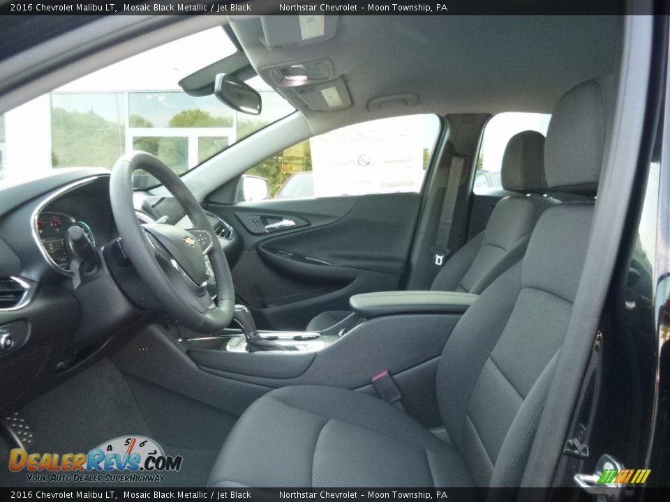 2016 Chevrolet Malibu LT Mosaic Black Metallic / Jet Black Photo #10