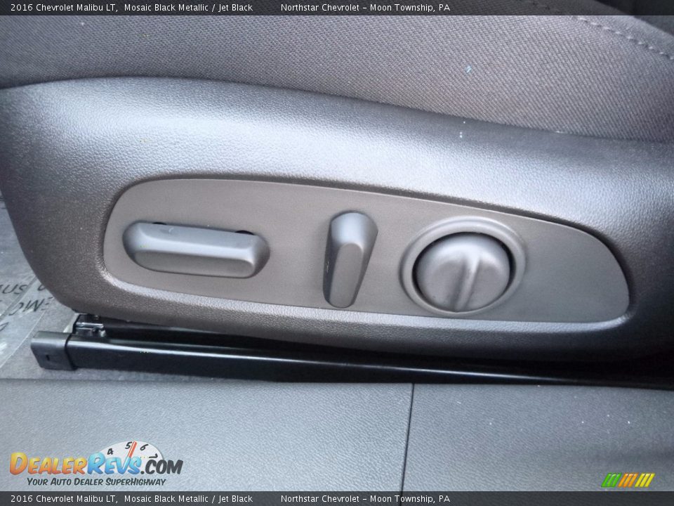 2016 Chevrolet Malibu LT Mosaic Black Metallic / Jet Black Photo #14