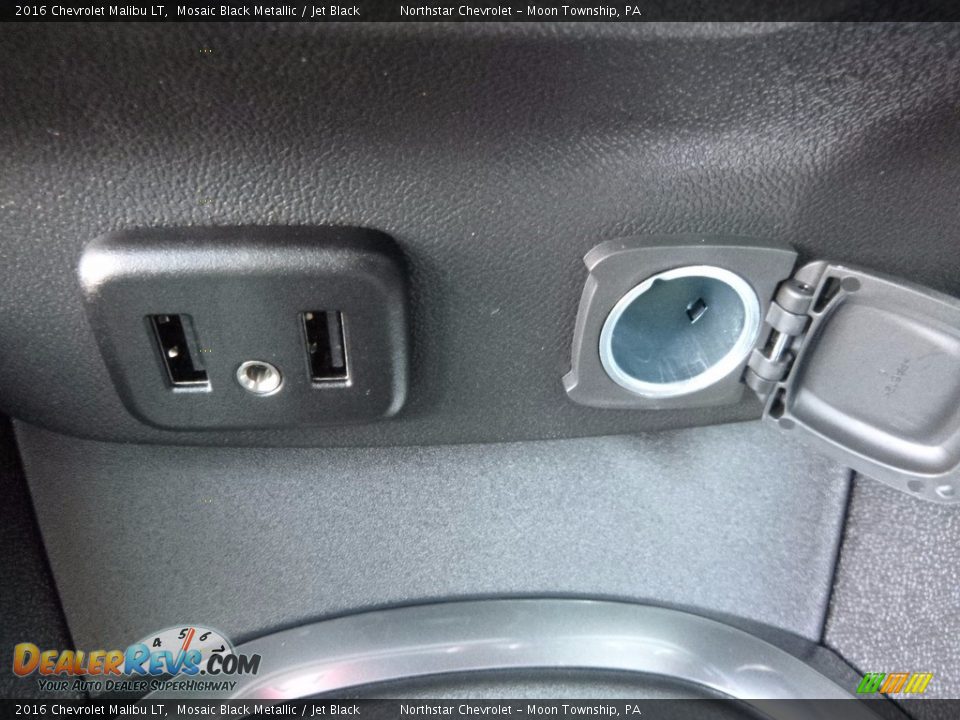 2016 Chevrolet Malibu LT Mosaic Black Metallic / Jet Black Photo #19
