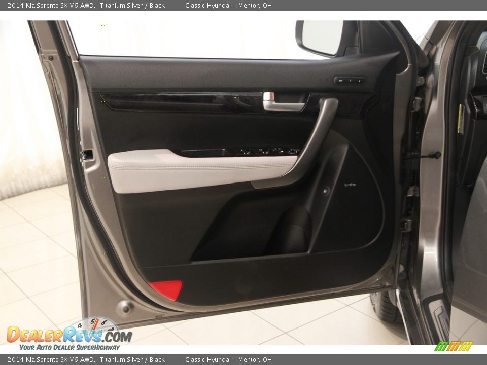 2014 Kia Sorento SX V6 AWD Titanium Silver / Black Photo #4