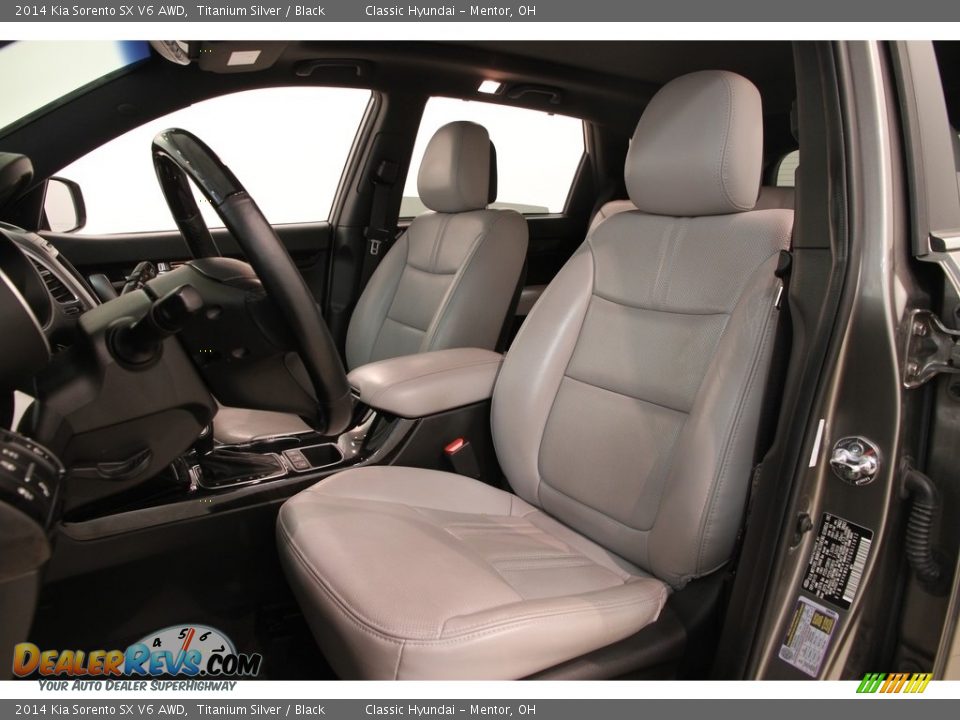 2014 Kia Sorento SX V6 AWD Titanium Silver / Black Photo #5