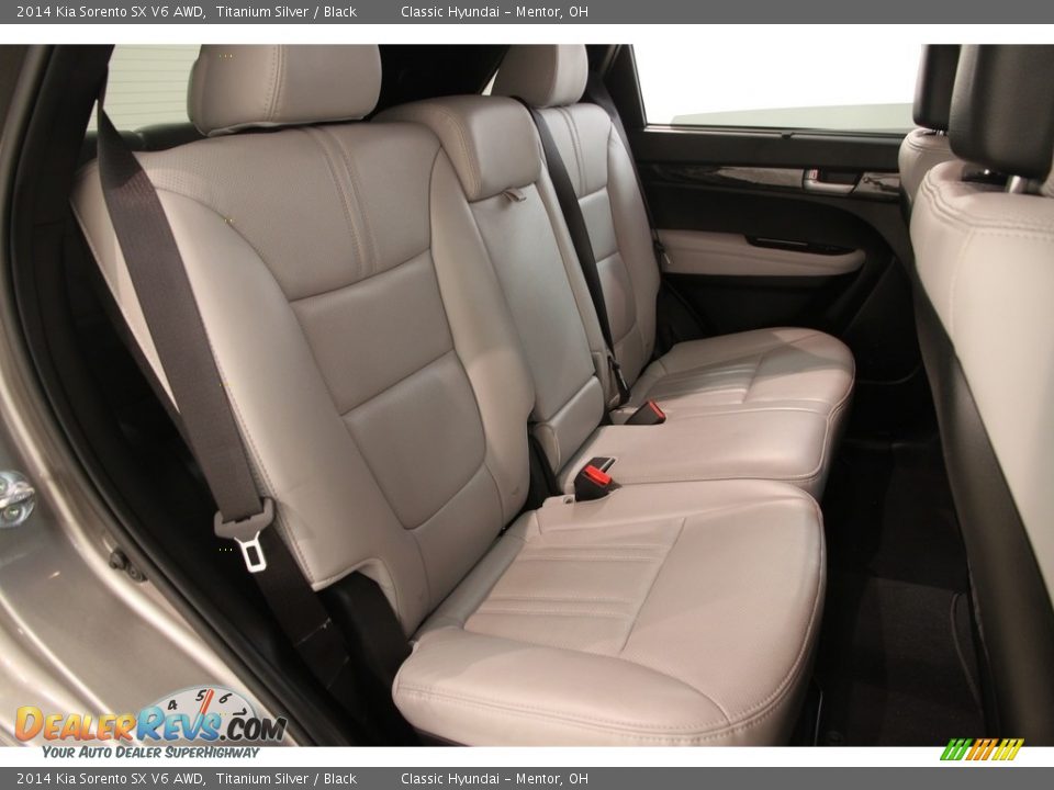 2014 Kia Sorento SX V6 AWD Titanium Silver / Black Photo #17