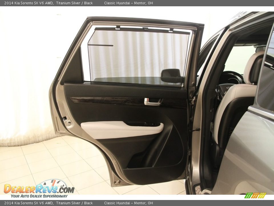 2014 Kia Sorento SX V6 AWD Titanium Silver / Black Photo #19