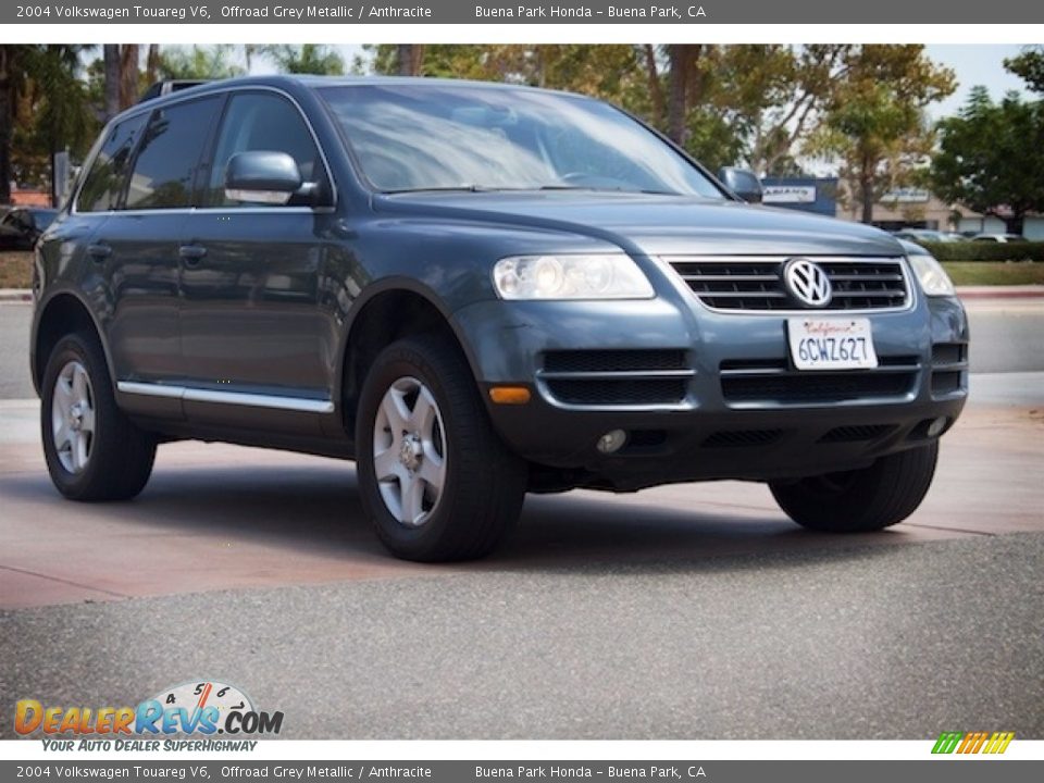 2004 Volkswagen Touareg V6 Offroad Grey Metallic / Anthracite Photo #1