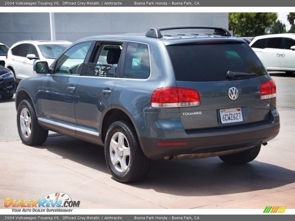 2004 Volkswagen Touareg V6 Offroad Grey Metallic / Anthracite Photo #2