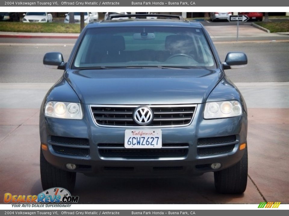 2004 Volkswagen Touareg V6 Offroad Grey Metallic / Anthracite Photo #7