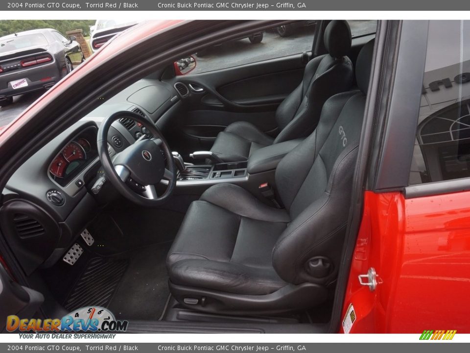 2004 Pontiac GTO Coupe Torrid Red / Black Photo #9