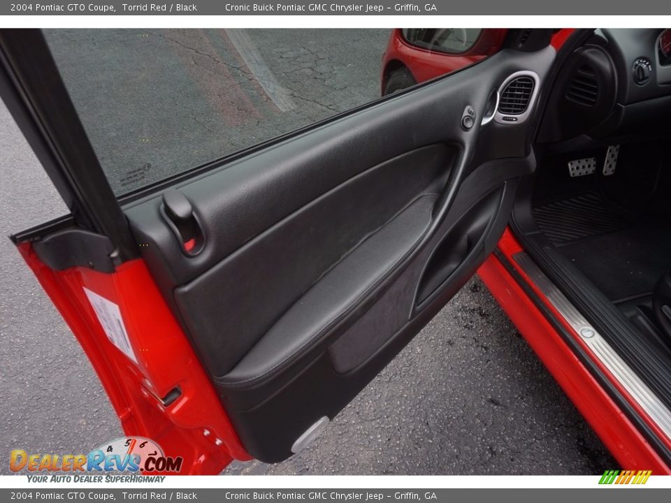 2004 Pontiac GTO Coupe Torrid Red / Black Photo #12