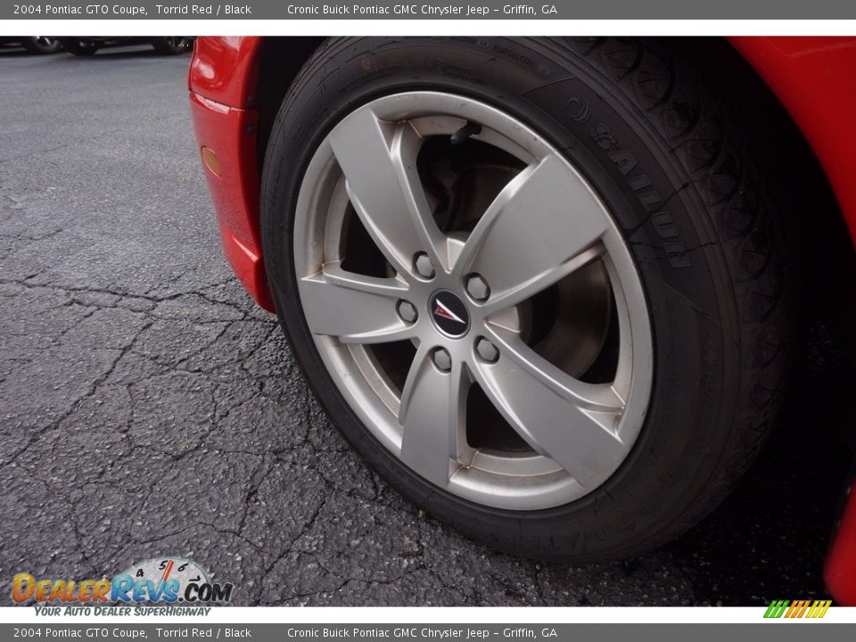 2004 Pontiac GTO Coupe Torrid Red / Black Photo #13