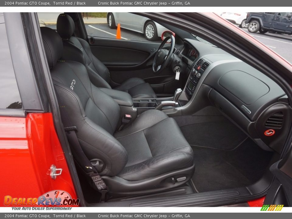 2004 Pontiac GTO Coupe Torrid Red / Black Photo #17
