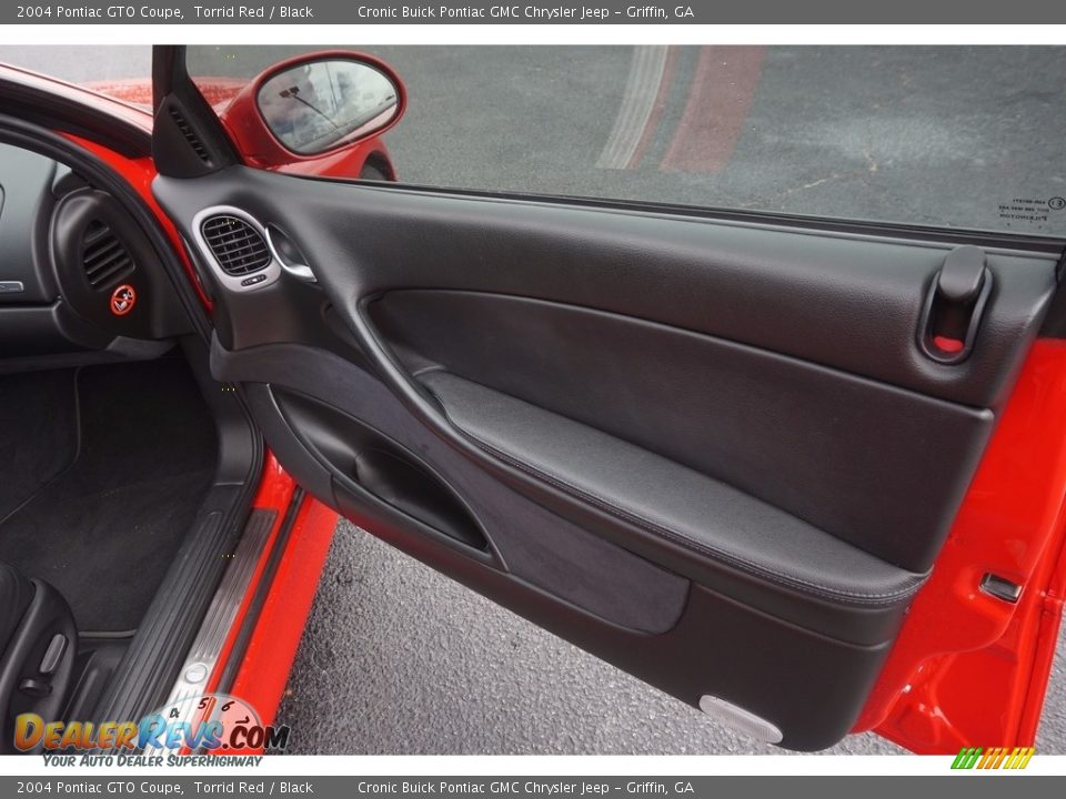 2004 Pontiac GTO Coupe Torrid Red / Black Photo #19