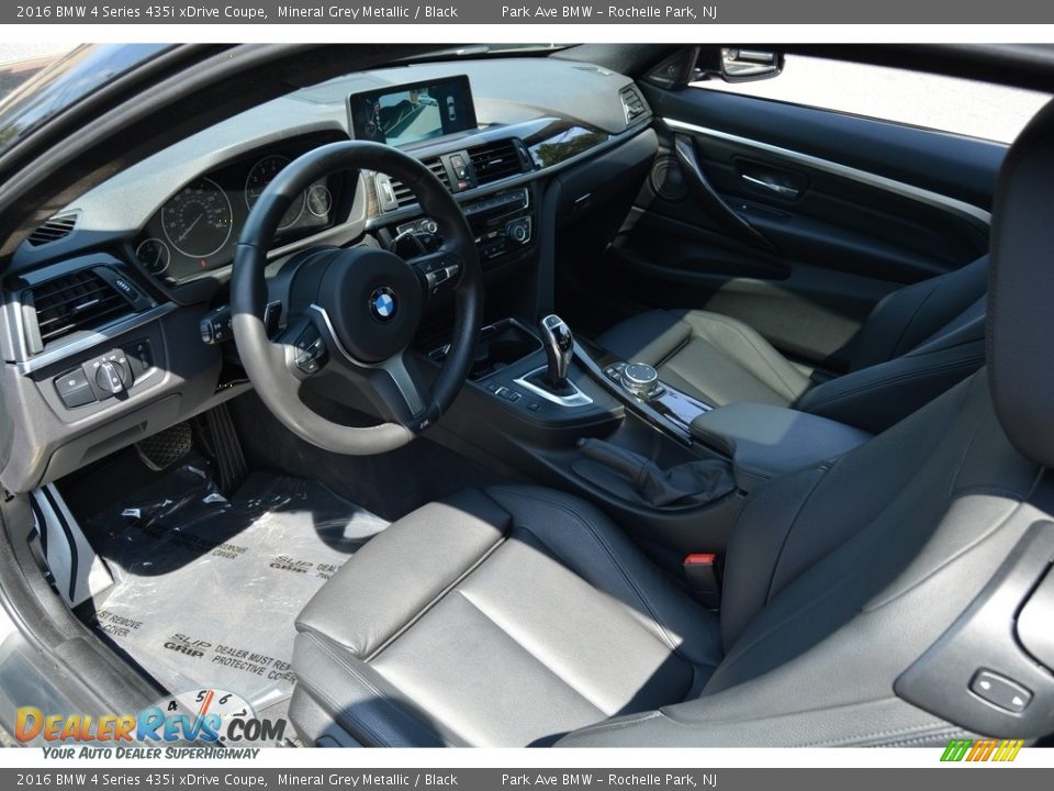 2016 BMW 4 Series 435i xDrive Coupe Mineral Grey Metallic / Black Photo #11
