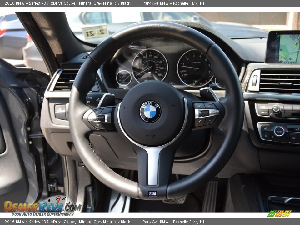2016 BMW 4 Series 435i xDrive Coupe Mineral Grey Metallic / Black Photo #19