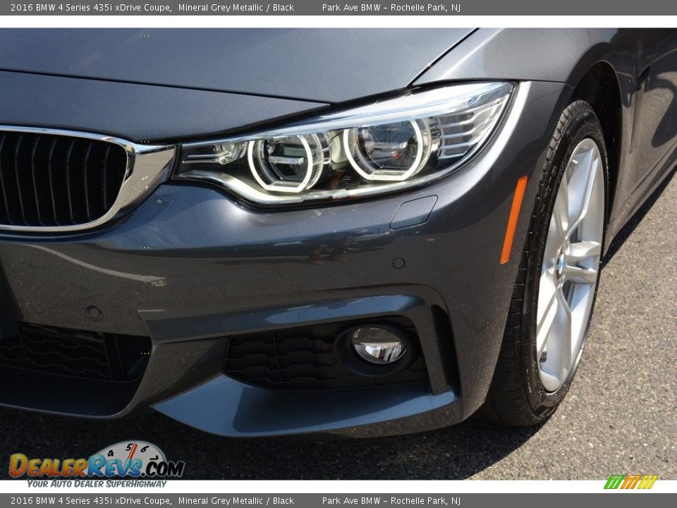2016 BMW 4 Series 435i xDrive Coupe Mineral Grey Metallic / Black Photo #32