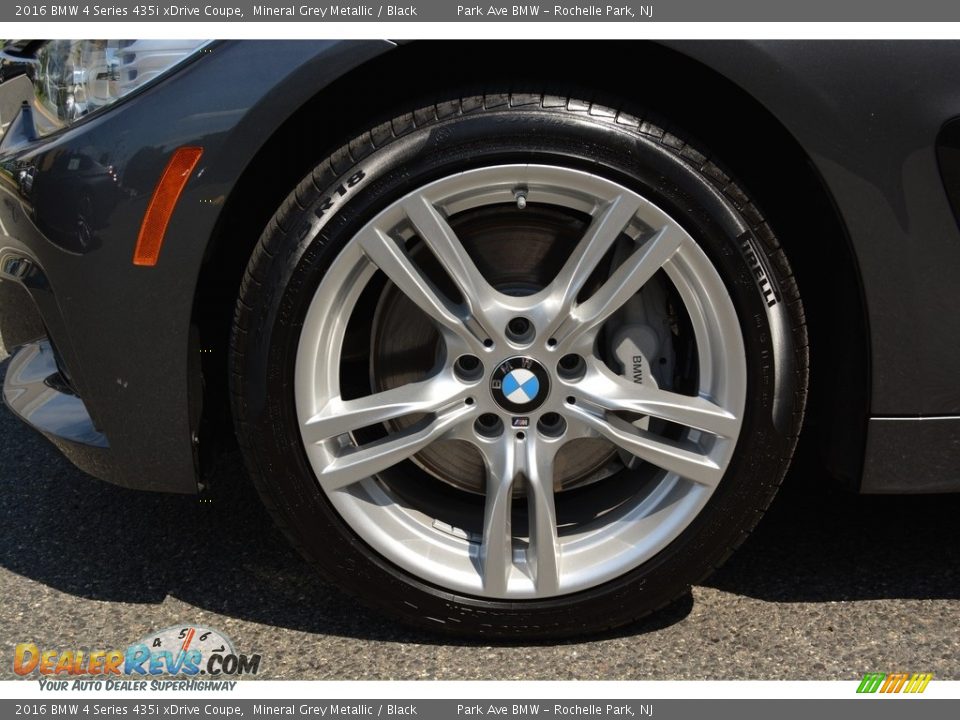 2016 BMW 4 Series 435i xDrive Coupe Mineral Grey Metallic / Black Photo #33