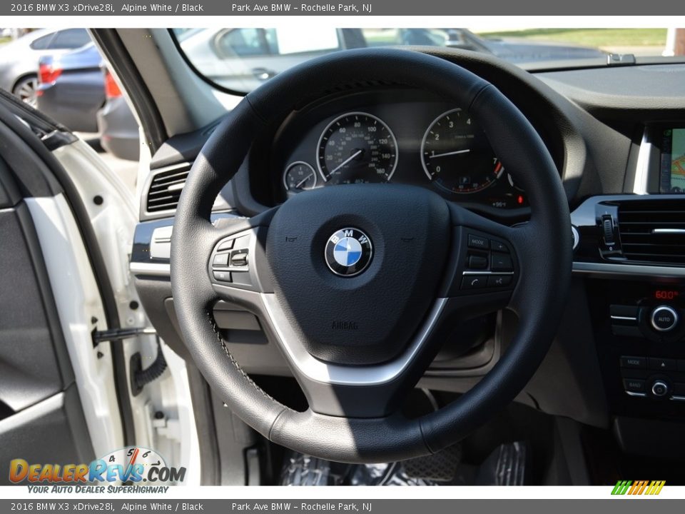 2016 BMW X3 xDrive28i Alpine White / Black Photo #18