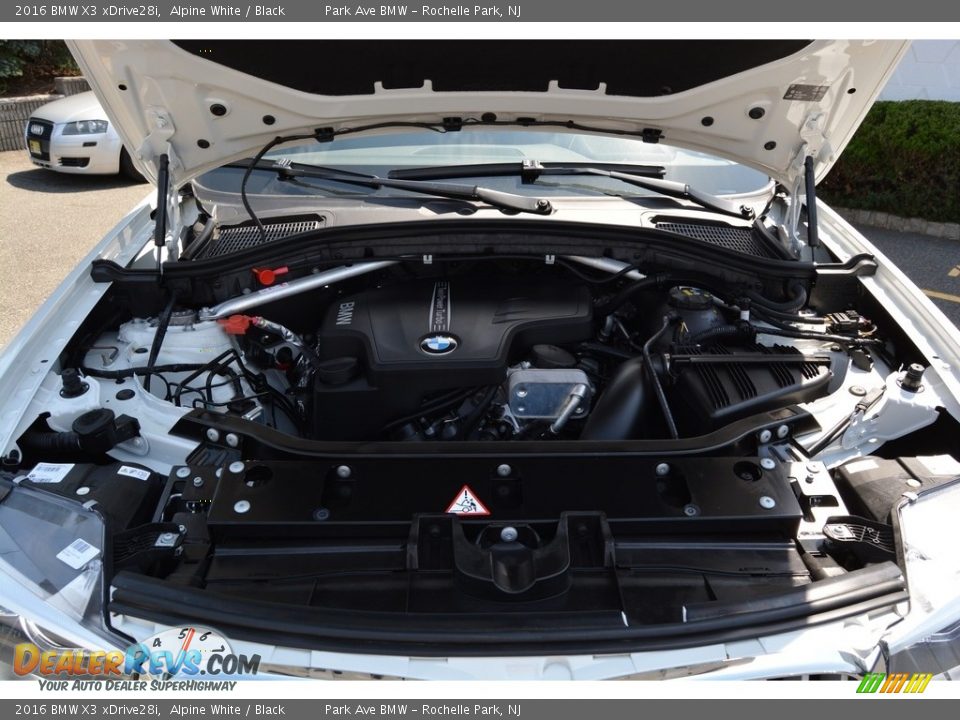 2016 BMW X3 xDrive28i Alpine White / Black Photo #30