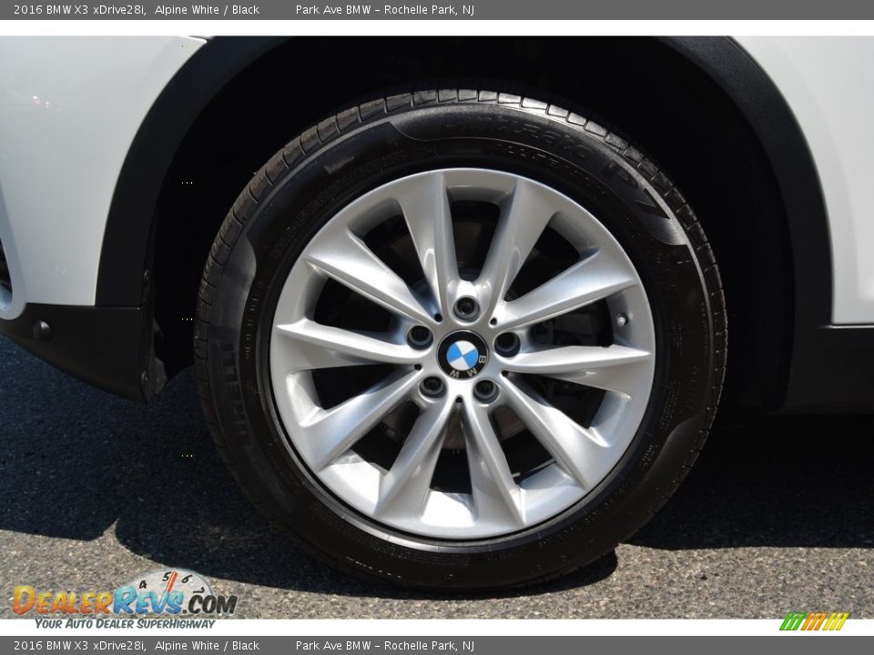 2016 BMW X3 xDrive28i Alpine White / Black Photo #32
