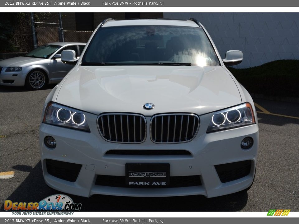 2013 BMW X3 xDrive 35i Alpine White / Black Photo #7
