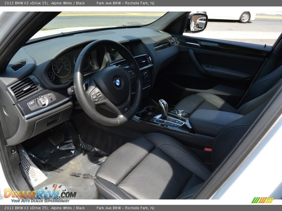 2013 BMW X3 xDrive 35i Alpine White / Black Photo #10