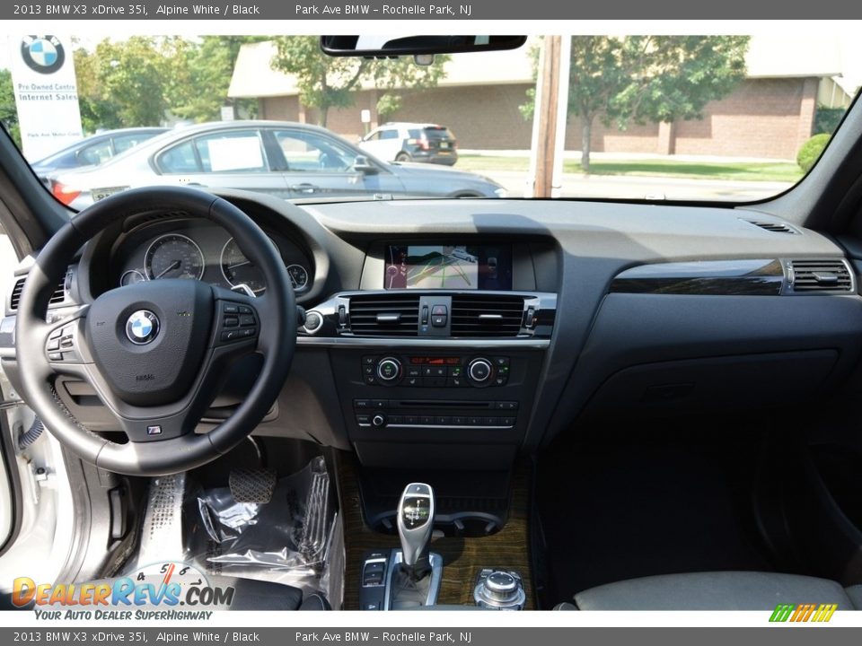 2013 BMW X3 xDrive 35i Alpine White / Black Photo #15