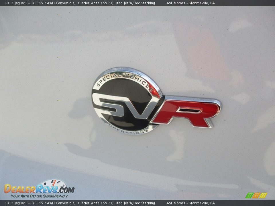 2017 Jaguar F-TYPE SVR AWD Convertible Logo Photo #5