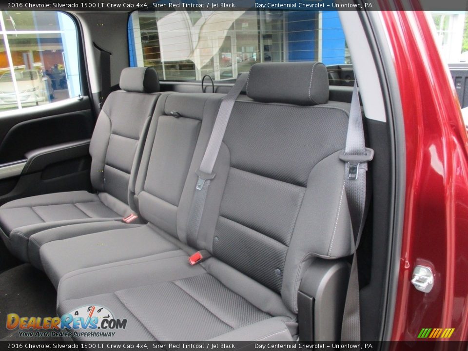 2016 Chevrolet Silverado 1500 LT Crew Cab 4x4 Siren Red Tintcoat / Jet Black Photo #12