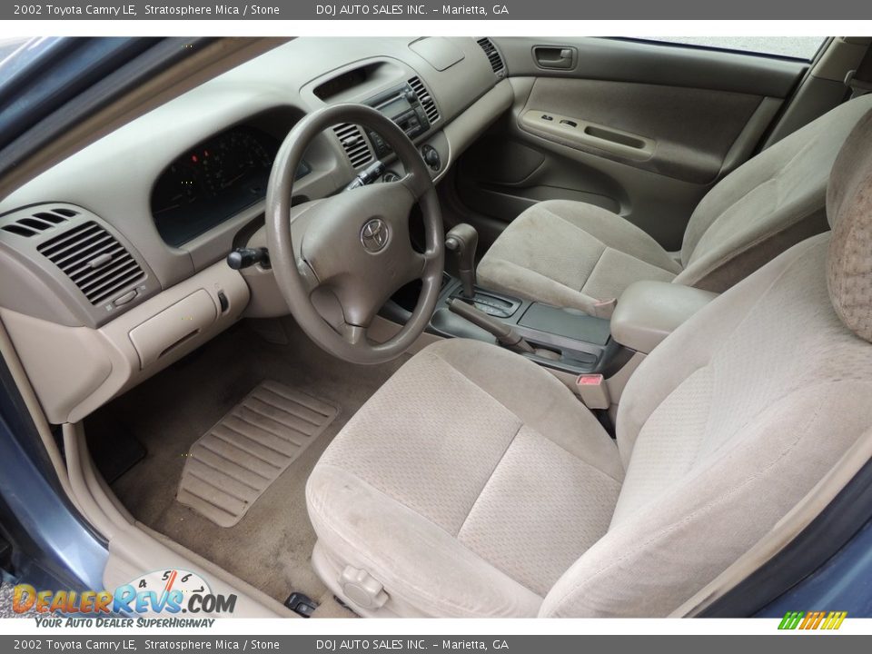 2002 Toyota Camry LE Stratosphere Mica / Stone Photo #5