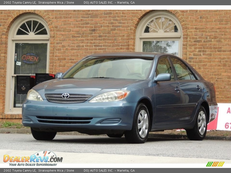 2002 Toyota Camry LE Stratosphere Mica / Stone Photo #10