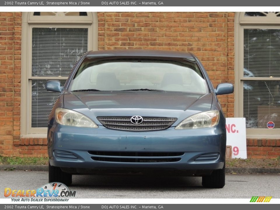 2002 Toyota Camry LE Stratosphere Mica / Stone Photo #11