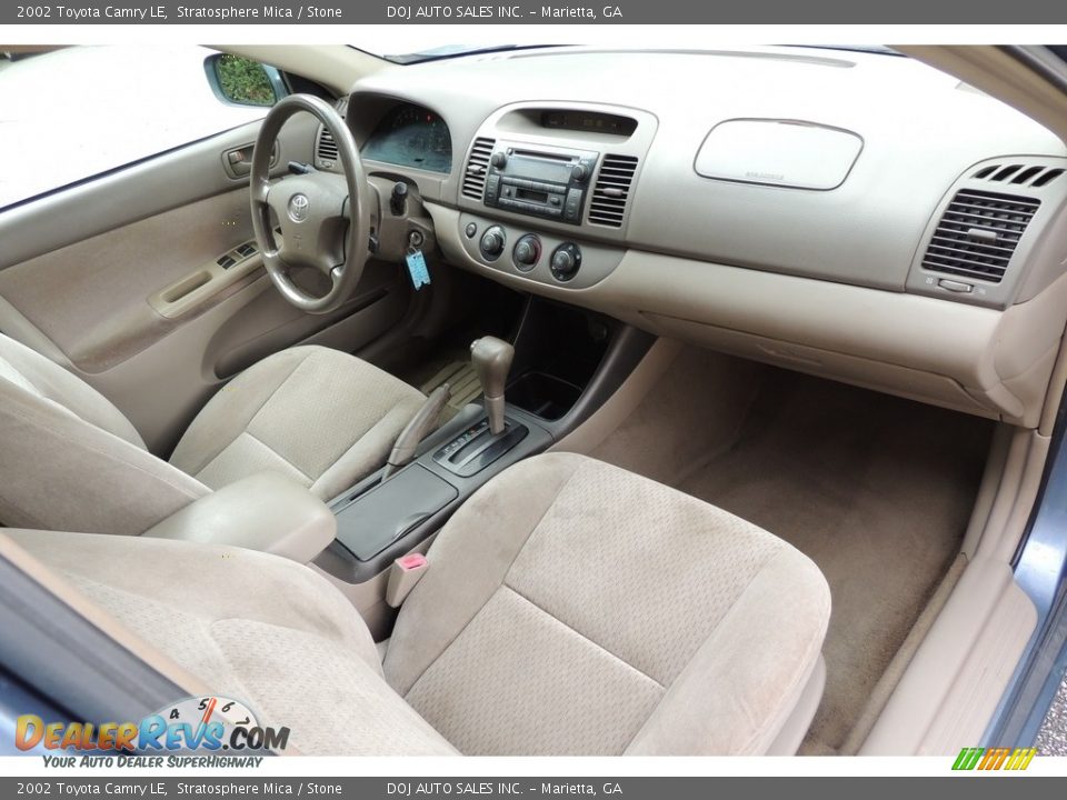 2002 Toyota Camry LE Stratosphere Mica / Stone Photo #15