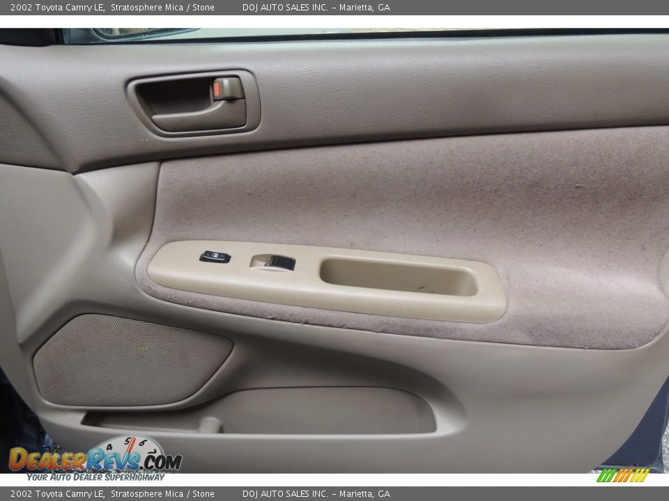 2002 Toyota Camry LE Stratosphere Mica / Stone Photo #16