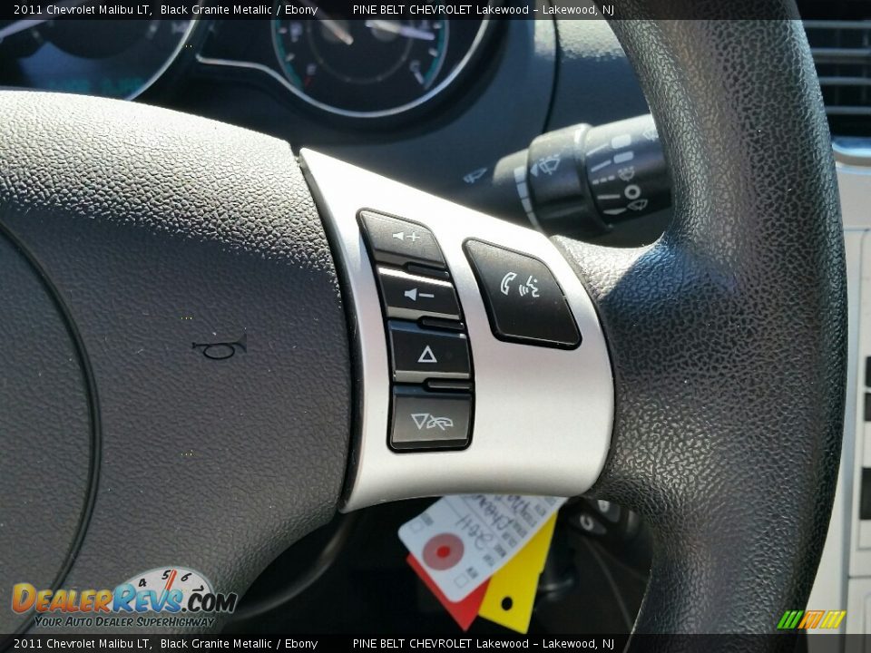 2011 Chevrolet Malibu LT Black Granite Metallic / Ebony Photo #19