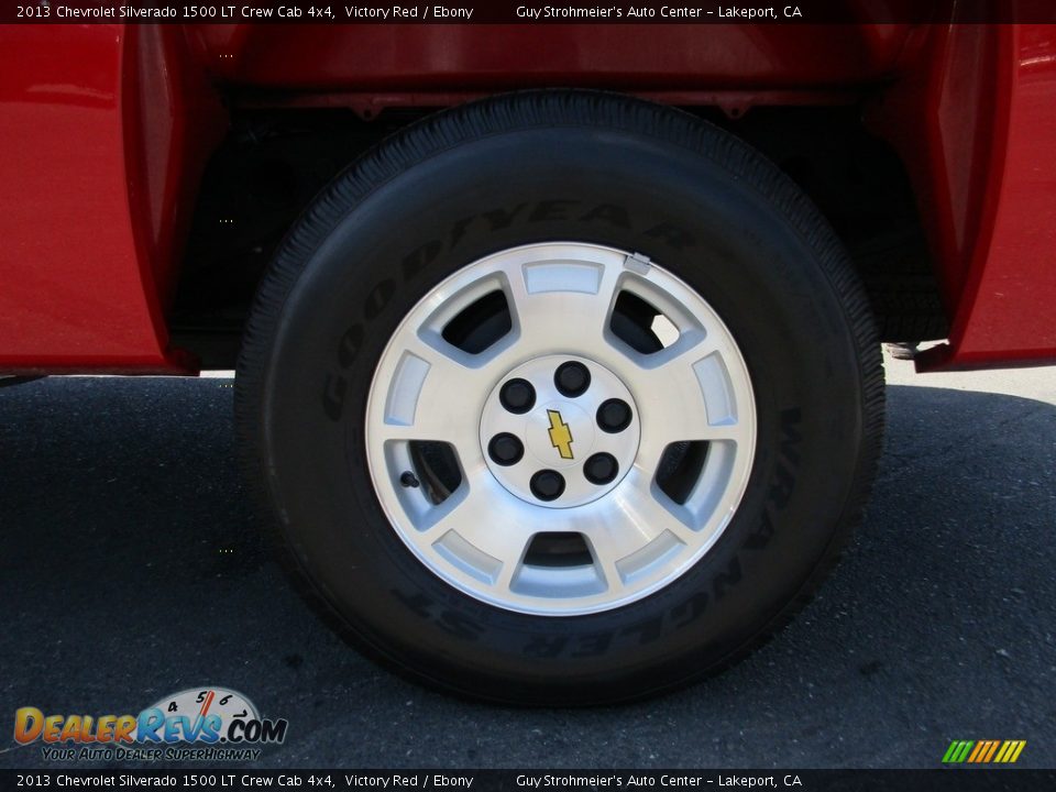 2013 Chevrolet Silverado 1500 LT Crew Cab 4x4 Victory Red / Ebony Photo #26