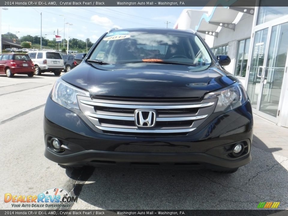 2014 Honda CR-V EX-L AWD Crystal Black Pearl / Black Photo #5