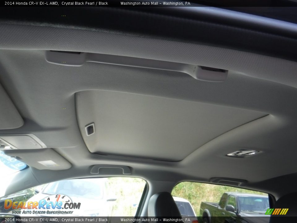 2014 Honda CR-V EX-L AWD Crystal Black Pearl / Black Photo #11