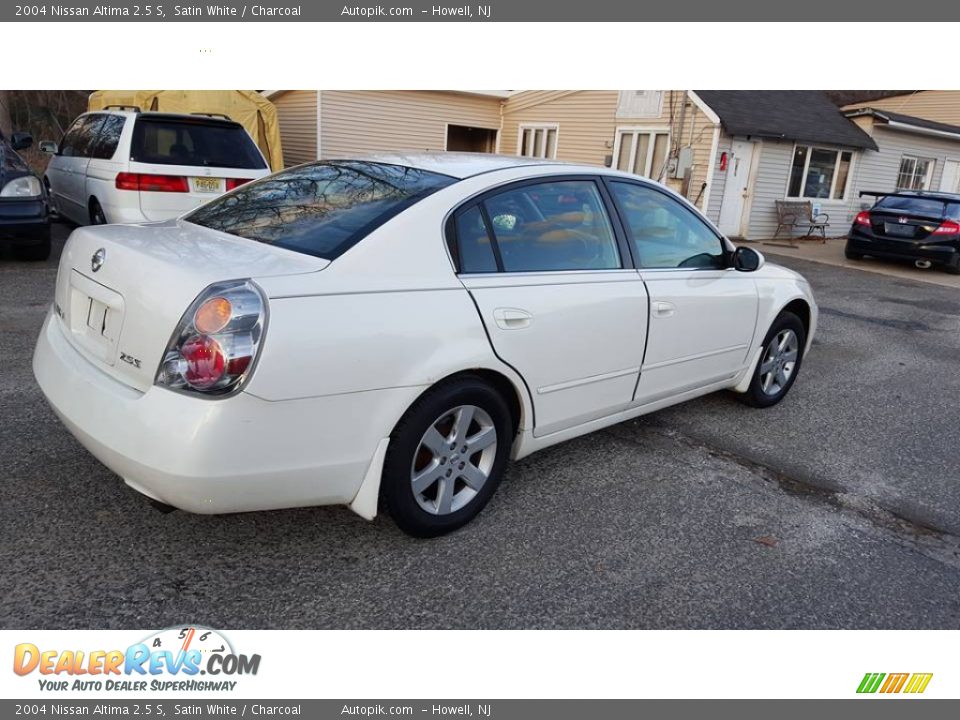 2004 Nissan Altima 2.5 S Satin White / Charcoal Photo #5